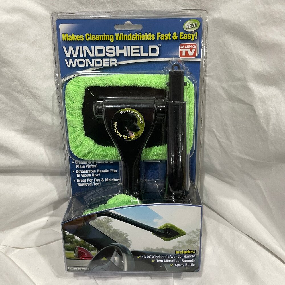 New Windshield Wonder Makes Cleaning Windshields Fast & Easy Car Care Microfiber